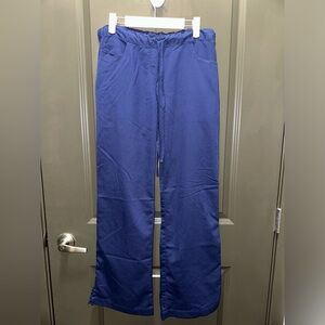 Navy blue Grey’s Anatomy women’s scrub bottoms.
